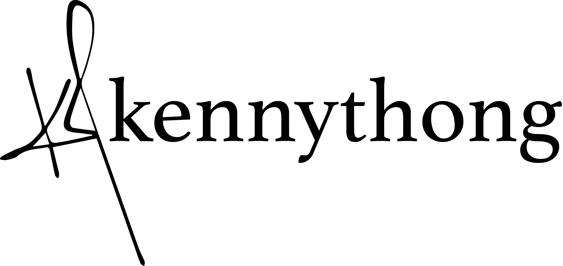 Kenny Thong signature