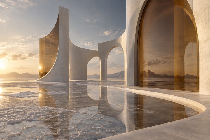 Imagined Architecture — In a softer light