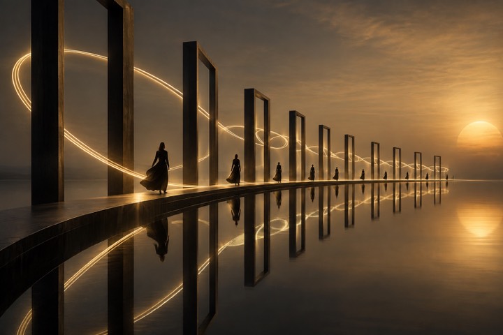 Lines in Motion — A quiet rhythm