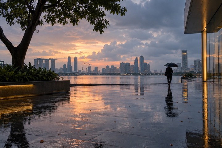 Rain & Reflections — A pause