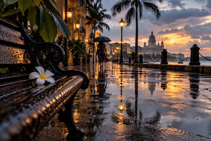 Rain & Reflections — Near and far