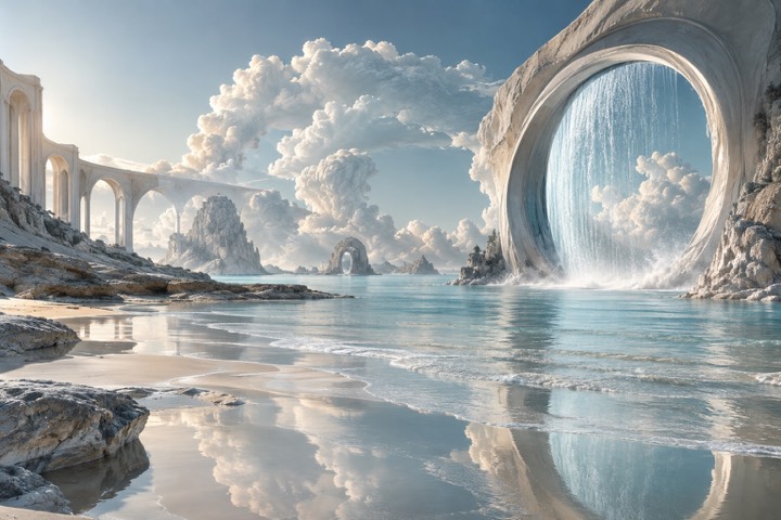 Water & Sky — In a softer light