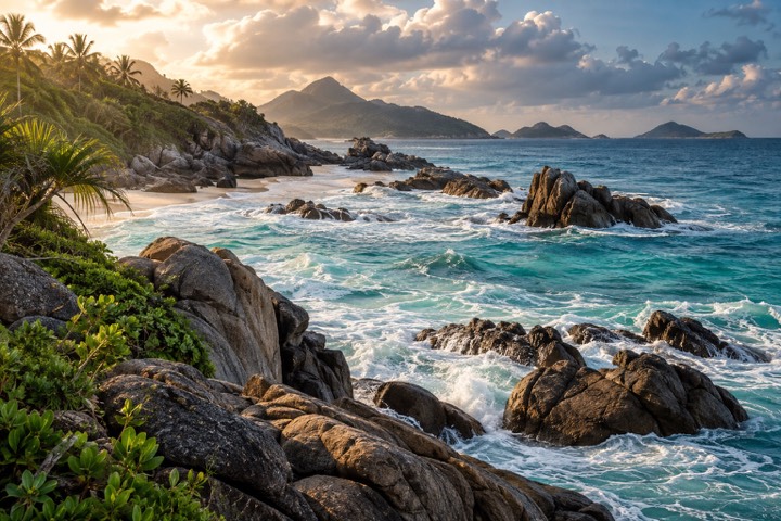 Where Land Meets Sea — In a softer light