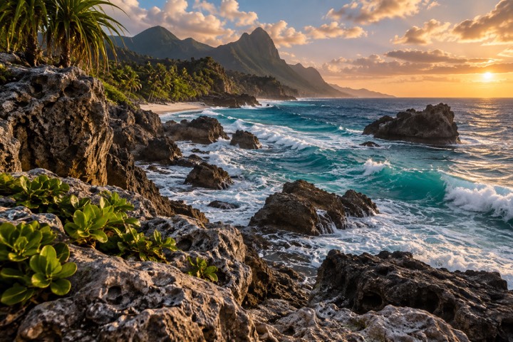 Where Land Meets Sea — Near and far