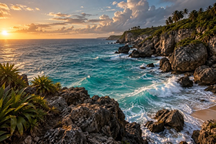 Where Land Meets Sea — At the edge